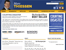 Tablet Screenshot of marcthiessen.com